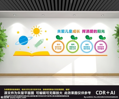 幼兒園文化墻圖片